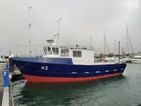 Onderzoeksvaartuig te koop