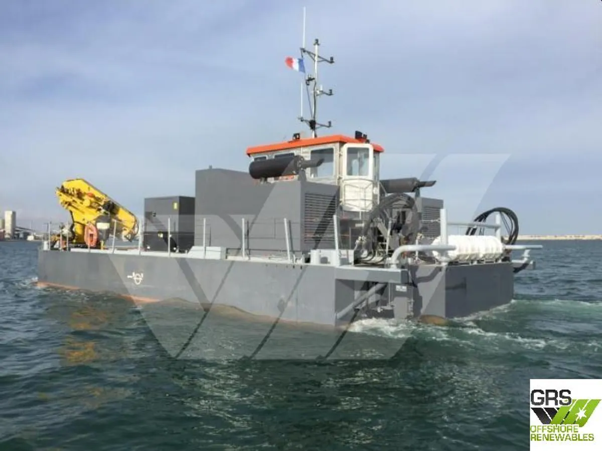 Baggeraarschip te koop