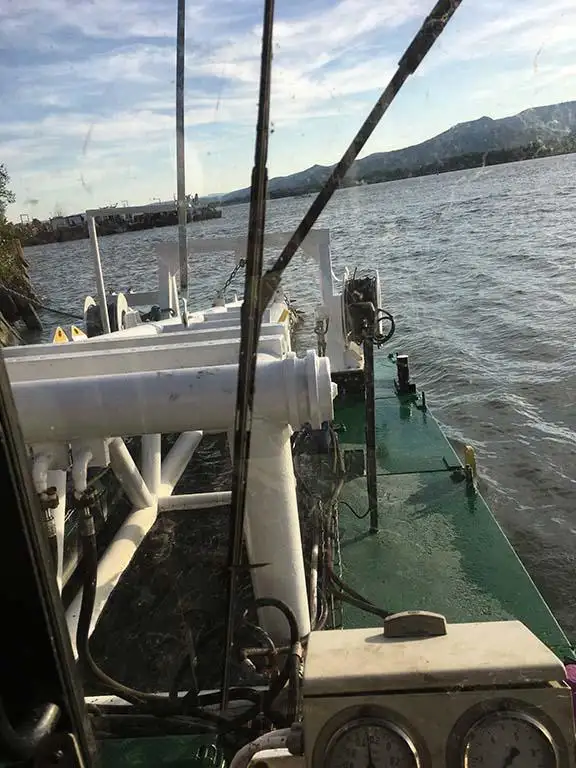 Baggeraarschip te koop