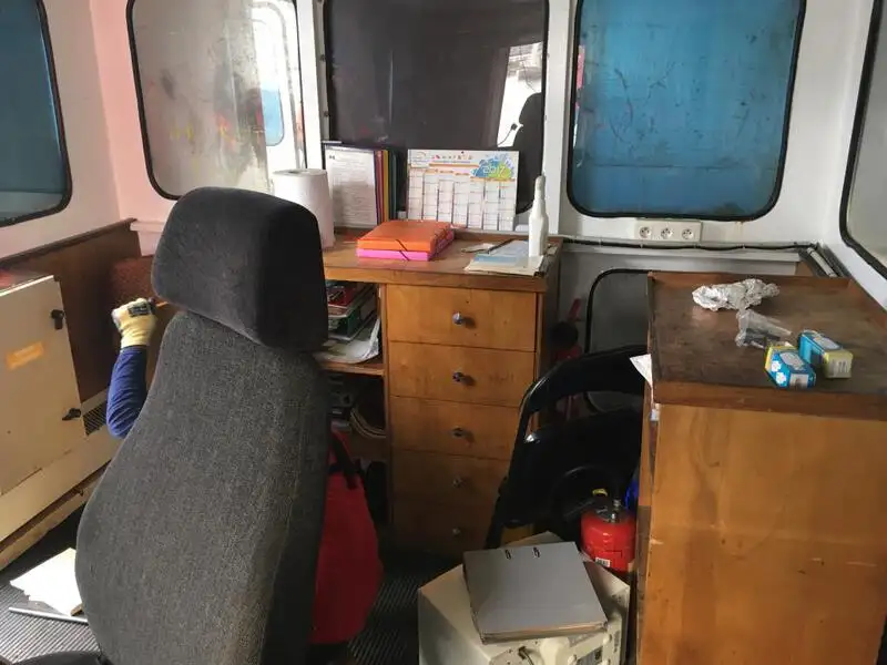 Baggeraarschip te koop