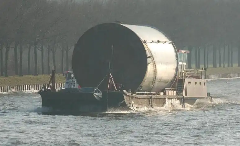 Baggeraarschip te koop