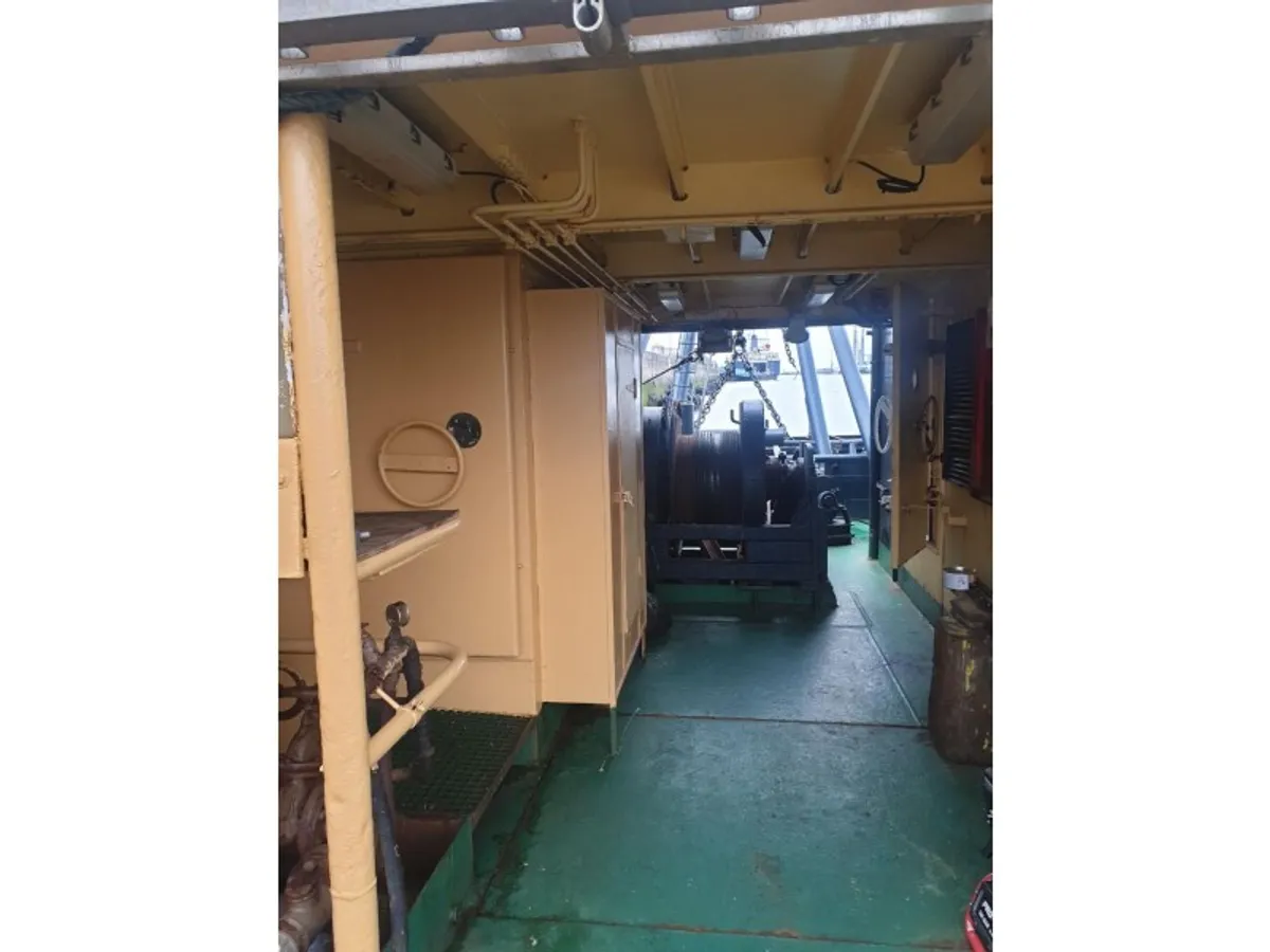Baggeraarschip te koop