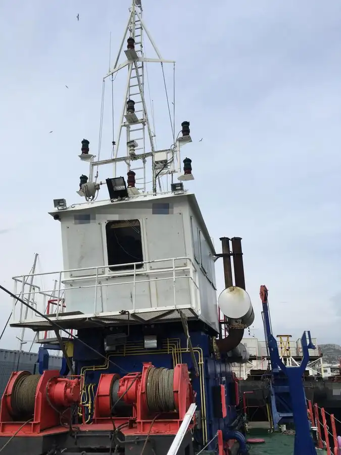 Baggeraarschip te koop