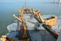 Baggeraarschip te koop