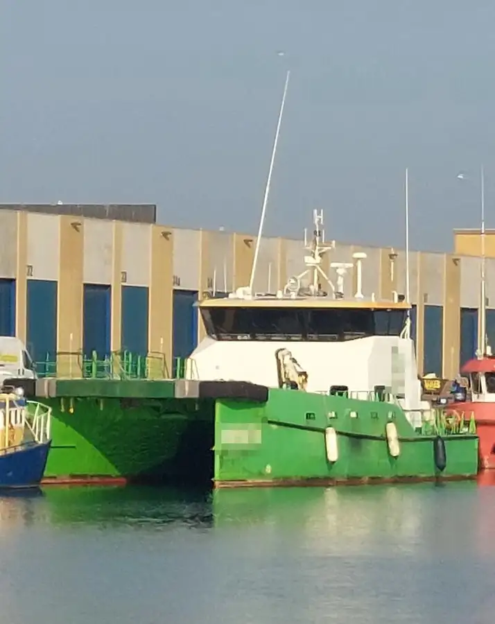 Servicevaartuig voor windparken te koop
