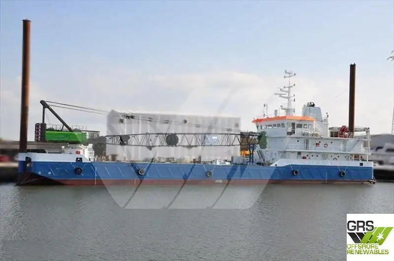 Baggeraarschip te koop