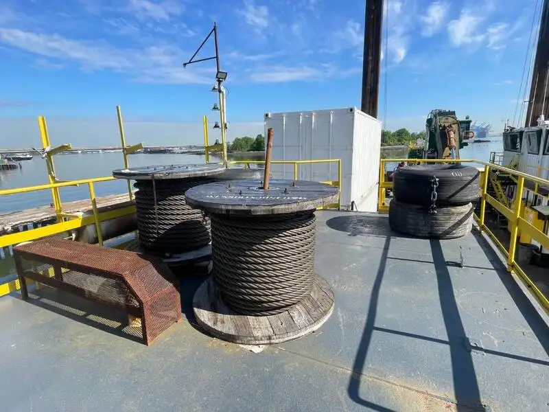 Baggeraarschip te koop