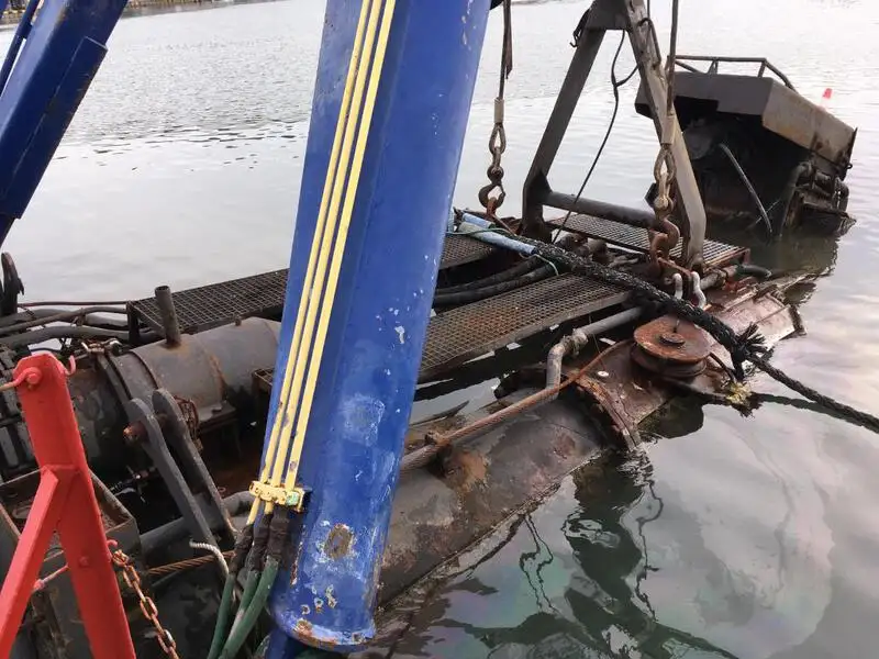Baggeraarschip te koop