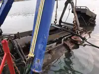 Baggeraarschip te koop