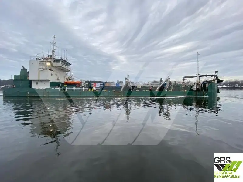 Baggeraarschip te koop