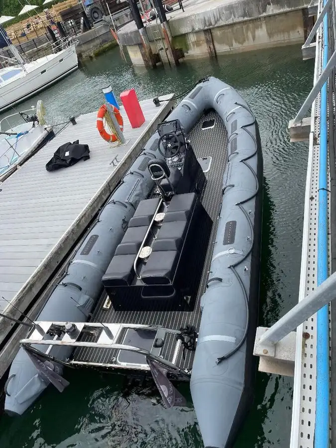 Stijve rubberboot te koop