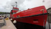 Onderzoeksvaartuig te koop