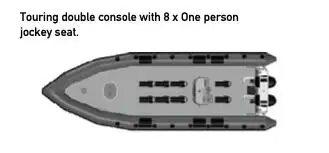 Stijve rubberboot te koop
