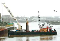 Baggeraarschip te koop