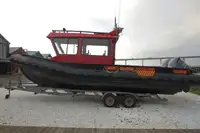 Stijve rubberboot te koop