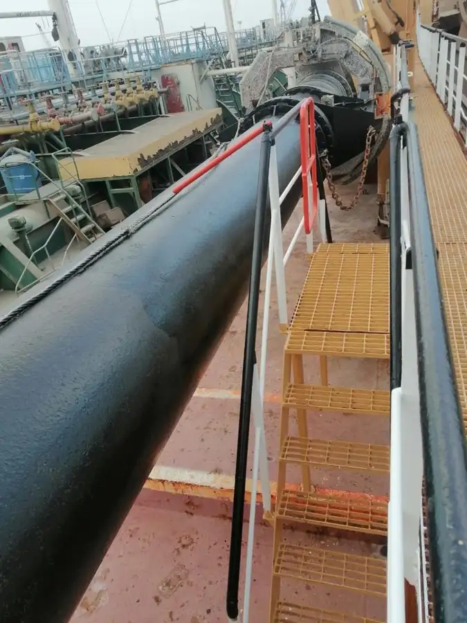 Baggeraarschip te koop