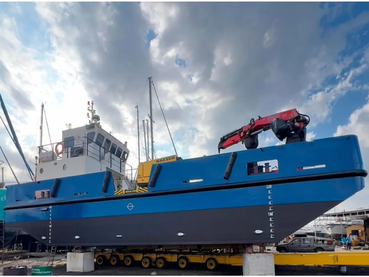 Containerschip te koop