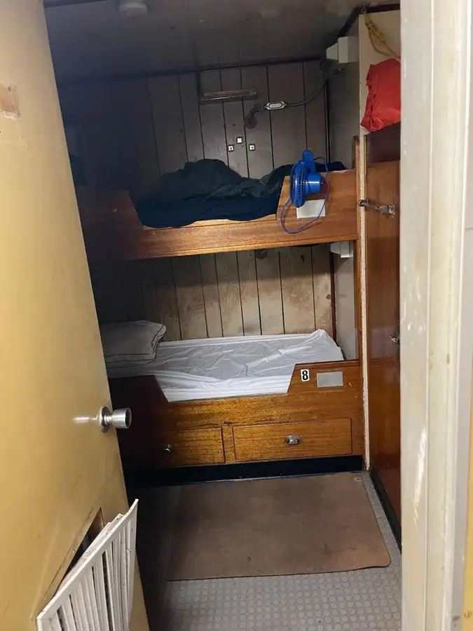 Baggeraarschip te koop
