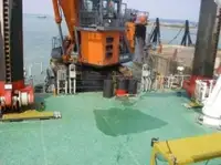 Baggeraarschip te koop