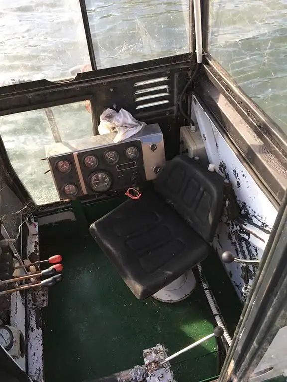 Baggeraarschip te koop