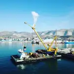 Kraanschip Te koop