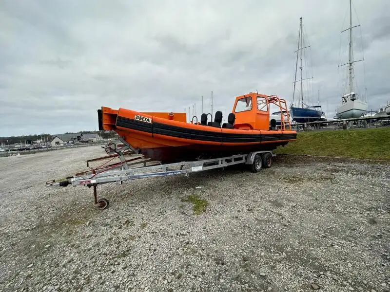Stijve rubberboot te koop