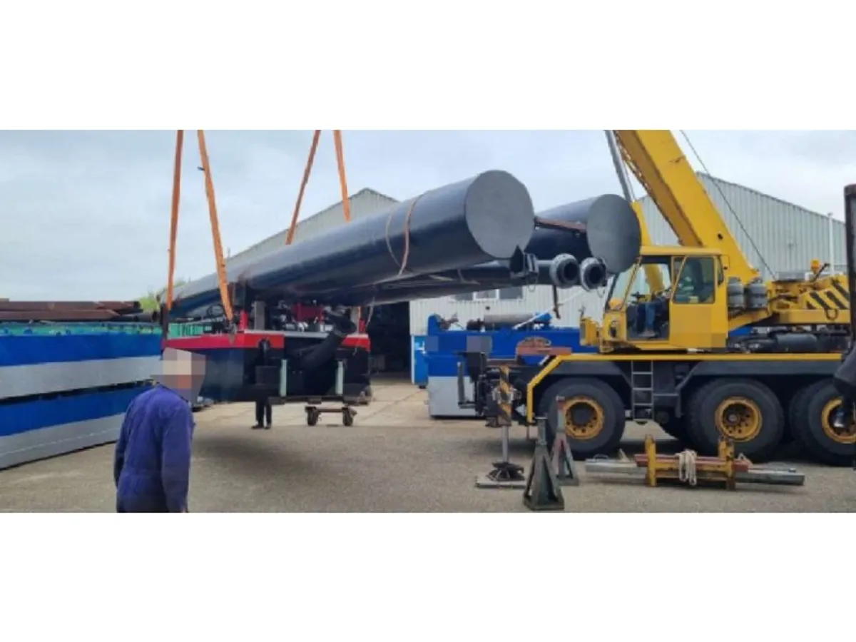 Baggeraarschip te koop