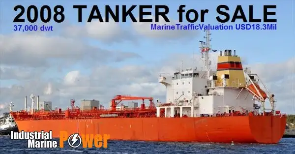 Olie-/chemikaliëntanker te koop