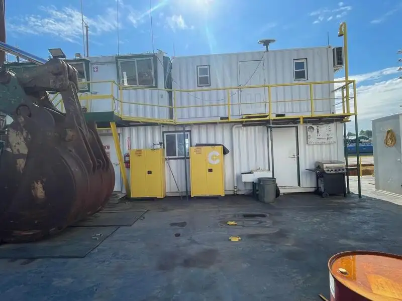 Baggeraarschip te koop