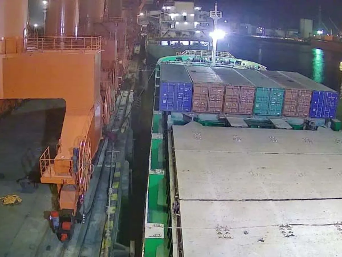 Containerschip te koop