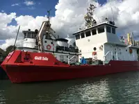 Baggeraarschip te koop