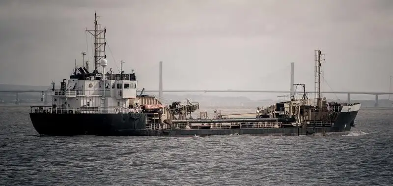 Baggeraarschip te koop