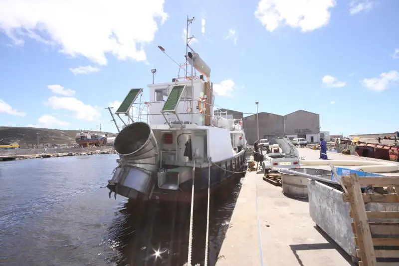 Baggeraarschip te koop