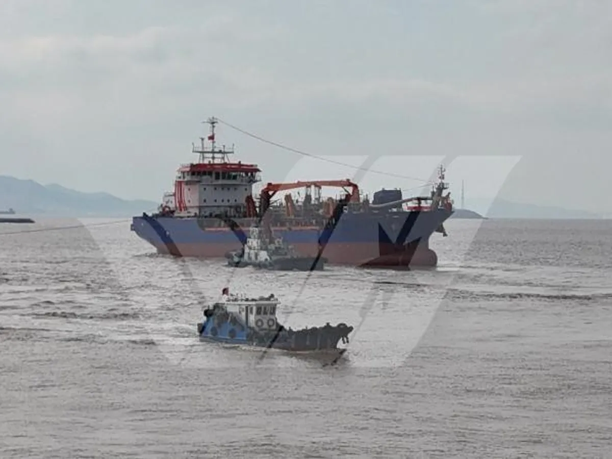 Baggeraarschip te koop