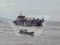 Baggeraarschip te koop