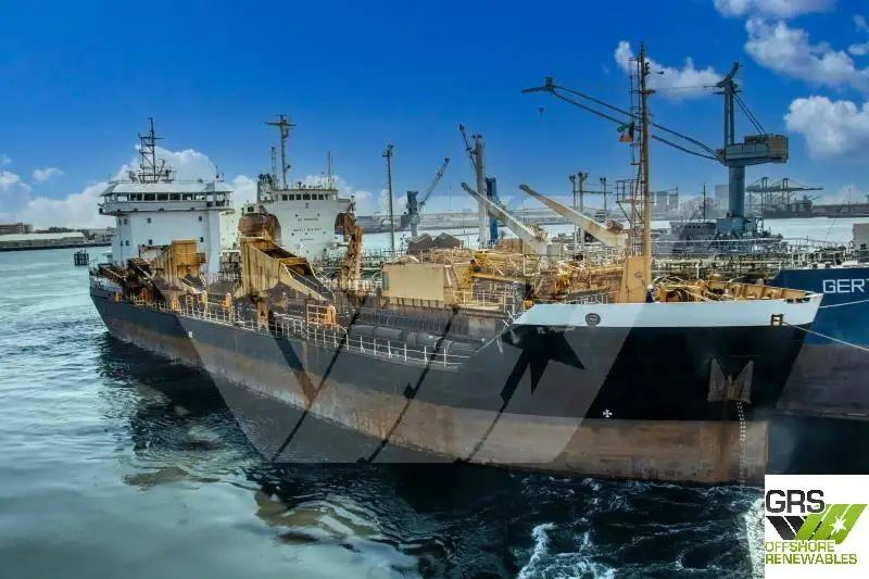 Baggeraarschip te koop