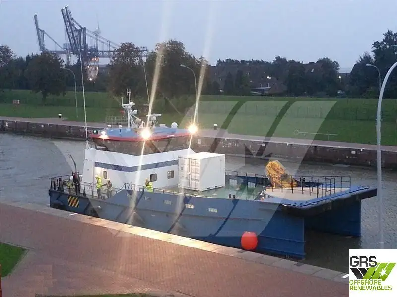 Servicevaartuig voor windparken te koop