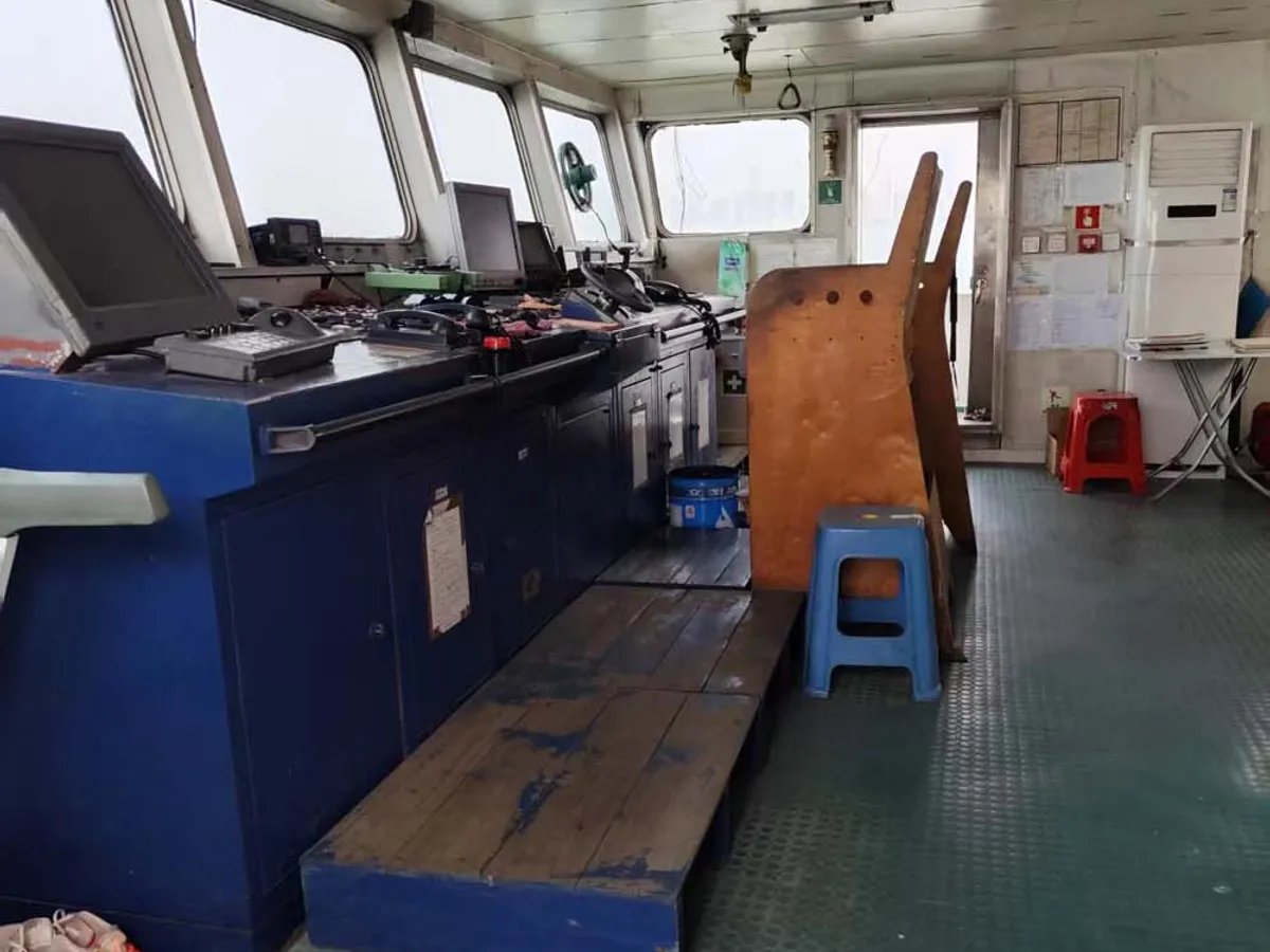 Containerschip te koop