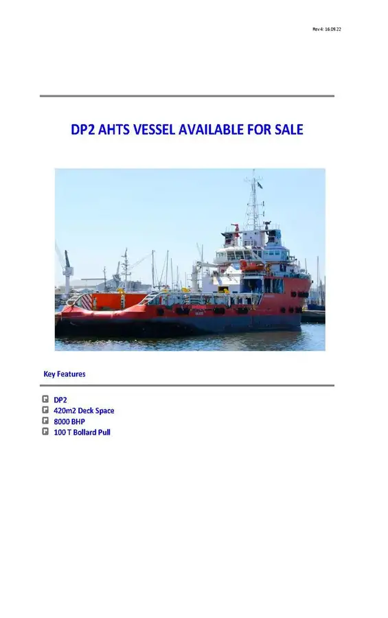 Sleperschip te koop