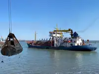 Baggeraarschip te koop