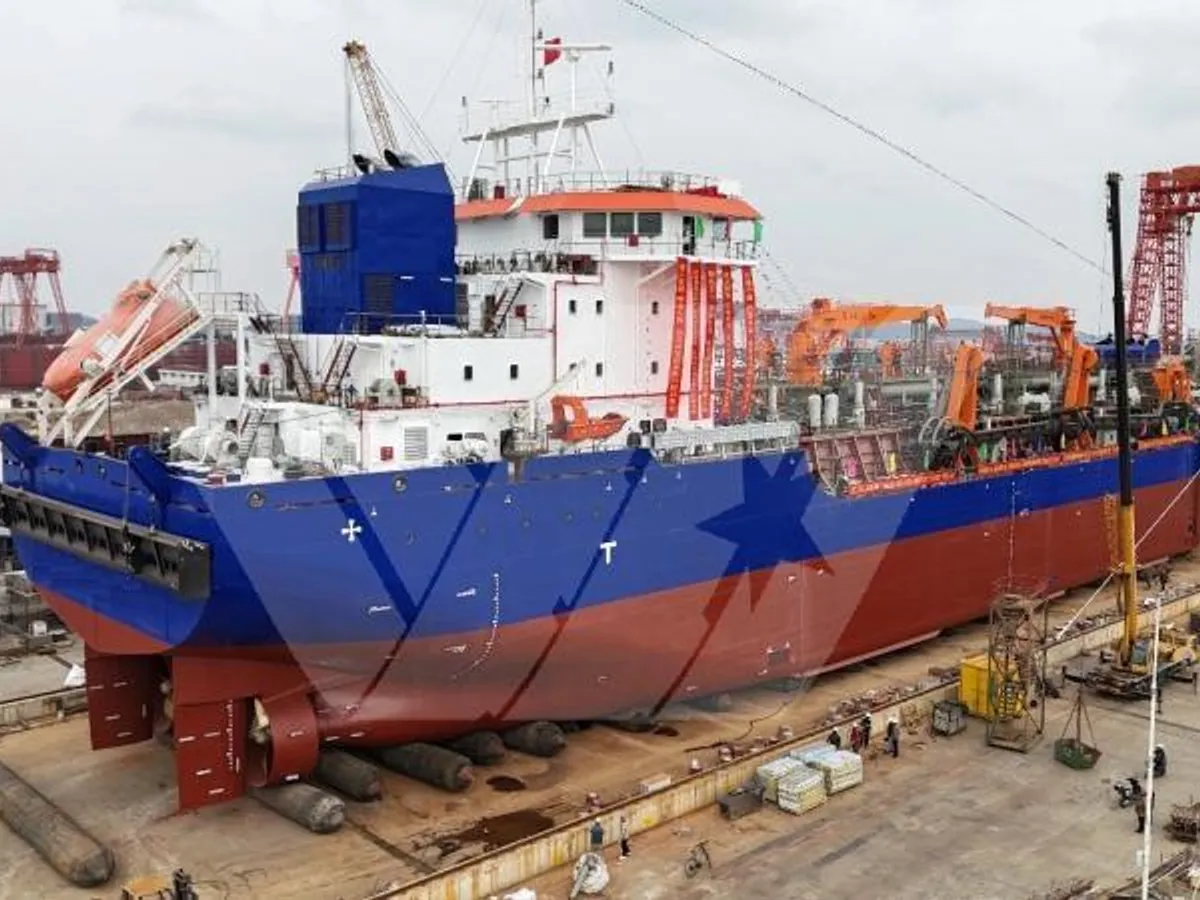 Baggeraarschip te koop