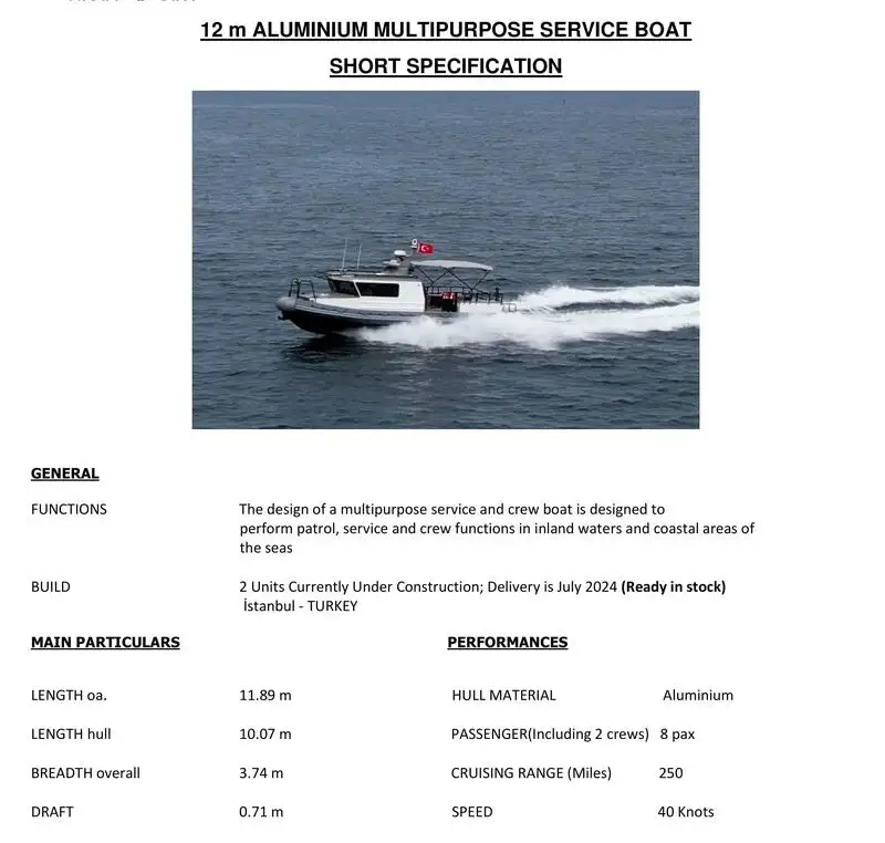 Patrouilleboot te koop