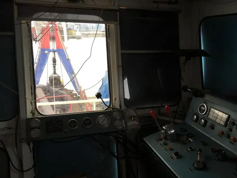 Baggeraarschip te koop