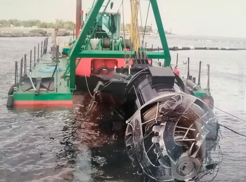Baggeraarschip te koop