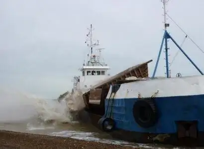 Baggeraarschip te koop