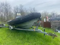 Stijve rubberboot te koop