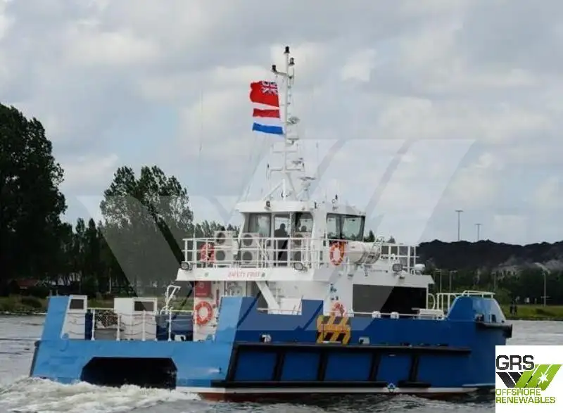 Servicevaartuig voor windparken te koop