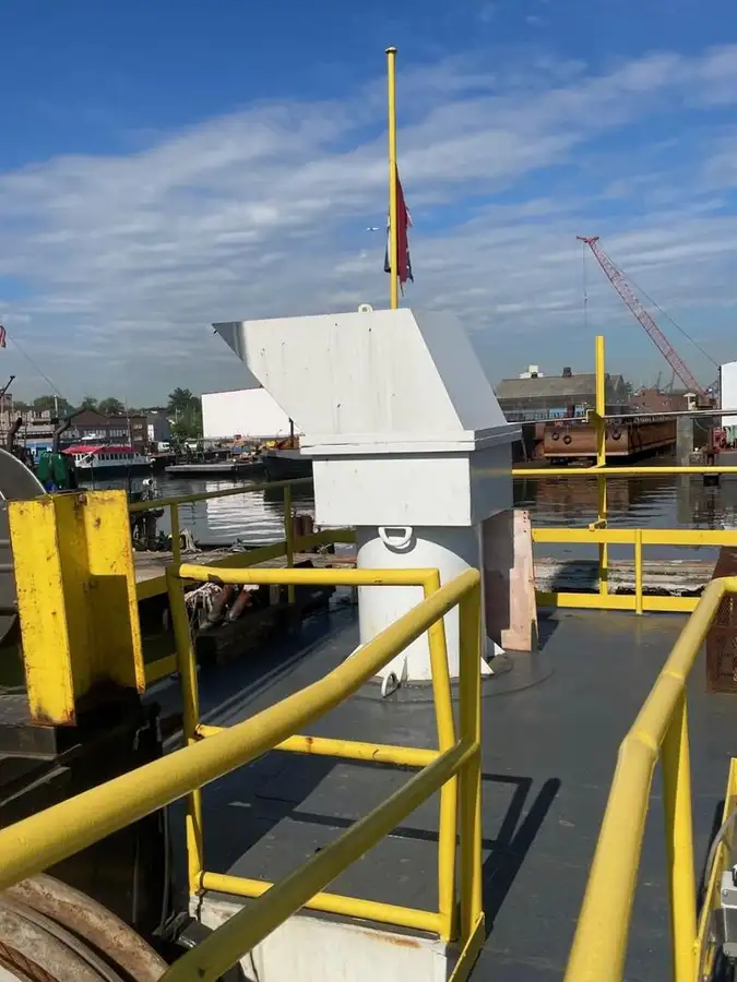 Baggeraarschip te koop