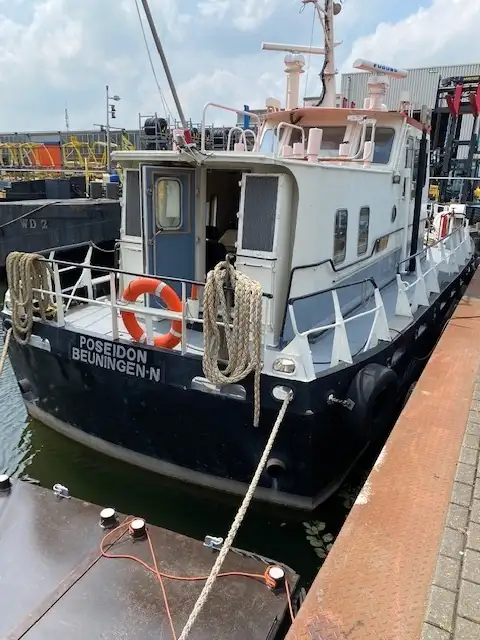 Baggeraarschip te koop
