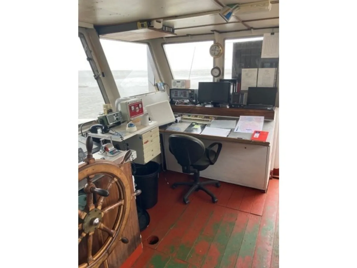 Baggeraarschip te koop